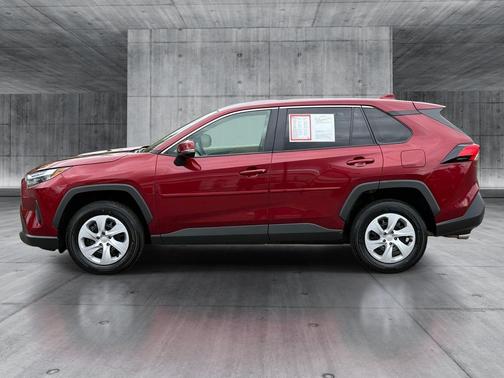 Ruby Flare Pearl 2025 Toyota RAV4 LE