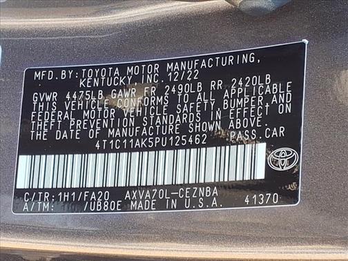 2023 Toyota Camry LE