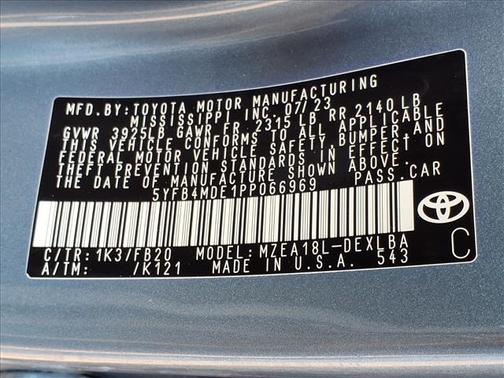 2023 Toyota Corolla LE