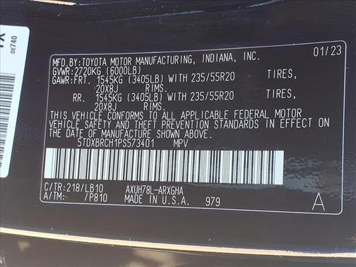 2023 Toyota Highlander Hybrid Limited