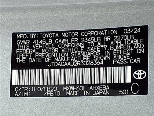 2024 Toyota Prius LE