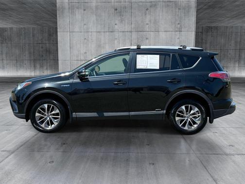 Black Sand Pearl 2018 Toyota RAV4 Hybrid XLE