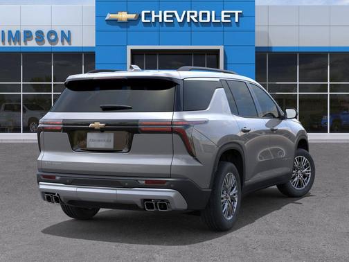 Sterling Gray Metallic 2026 Chevrolet Traverse LT