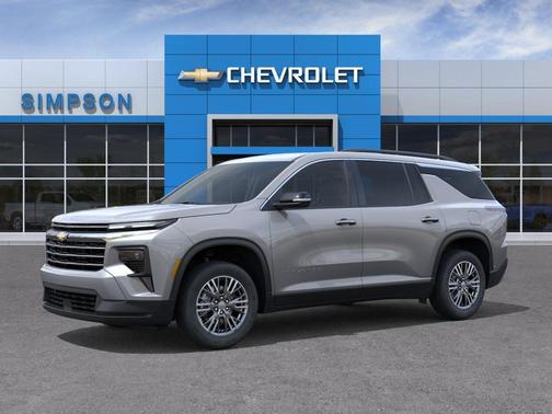 Sterling Gray Metallic 2026 Chevrolet Traverse LT