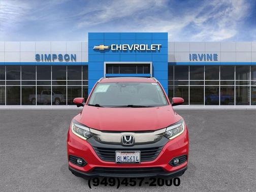 Milano Red 2019 Honda HR-V EX-L