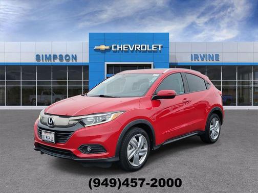 Milano Red 2019 Honda HR-V EX-L
