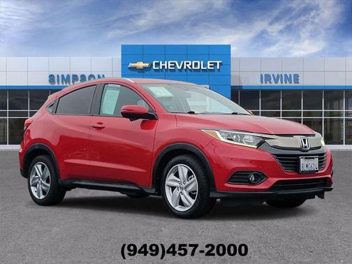 Milano Red 2019 Honda HR-V EX-L