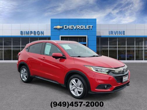 Milano Red 2019 Honda HR-V EX-L