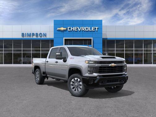 Sterling Gray Metallic 2026 Chevrolet Silverado 2500 Custom