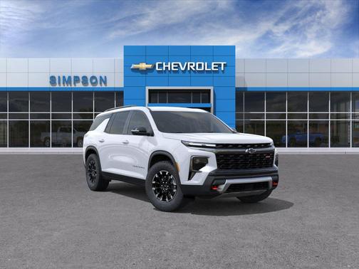 Polar White Tricoat 2026 Chevrolet Traverse AWD Z71