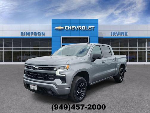 Sterling Gray Metallic 2025 Chevrolet Silverado 1500 RST