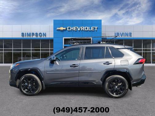 Magnetic Gray Metallic 2022 Toyota RAV4 Hybrid SE