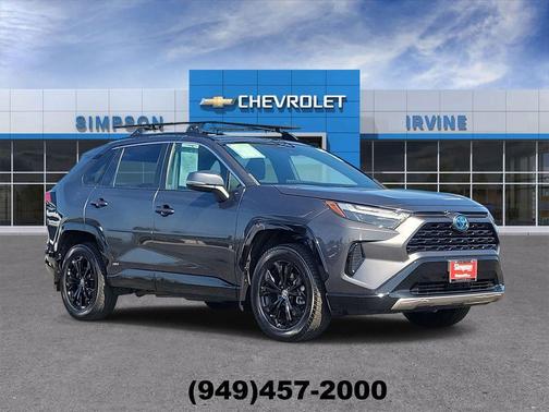 Magnetic Gray Metallic 2022 Toyota RAV4 Hybrid SE