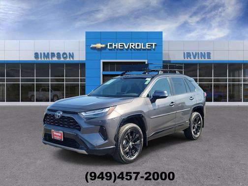 Magnetic Gray Metallic 2022 Toyota RAV4 Hybrid SE