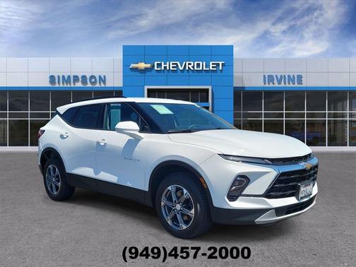 Summit White 2024 Chevrolet Blazer 2LT