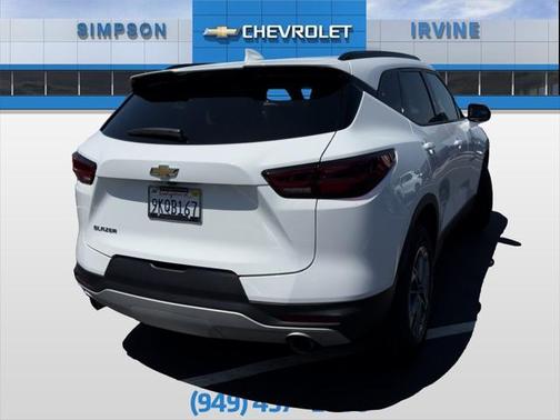 Summit White 2024 Chevrolet Blazer 2LT