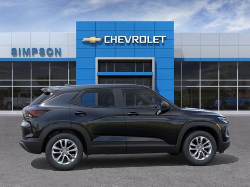 Mosaic Black Metallic 2026 Chevrolet Trailblazer LS