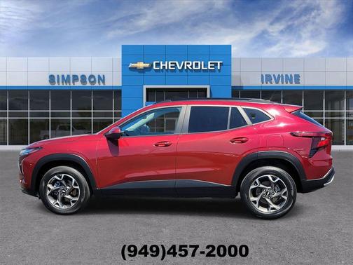 Crimson Metallic 2024 Chevrolet Trax LT