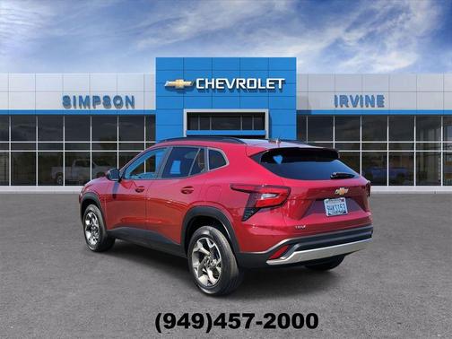 Crimson Metallic 2024 Chevrolet Trax LT