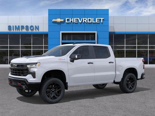 Summit White 2026 Chevrolet Silverado 1500 LT Trail Boss