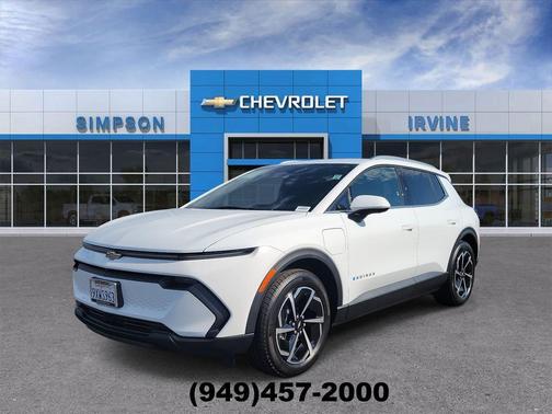 Summit White 2026 Chevrolet Equinox EV LT
