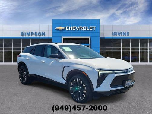 Summit White 2024 Chevrolet Blazer EV eAWD RS