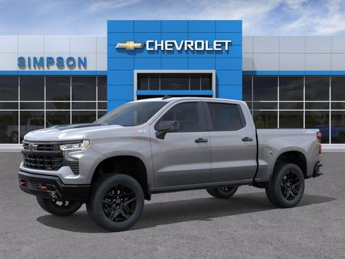 Sterling Gray Metallic 2026 Chevrolet Silverado 1500 LT Trail Boss