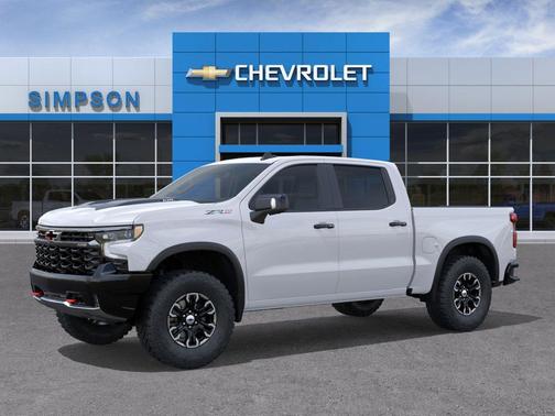 Summit White 2026 Chevrolet Silverado 1500 ZR2