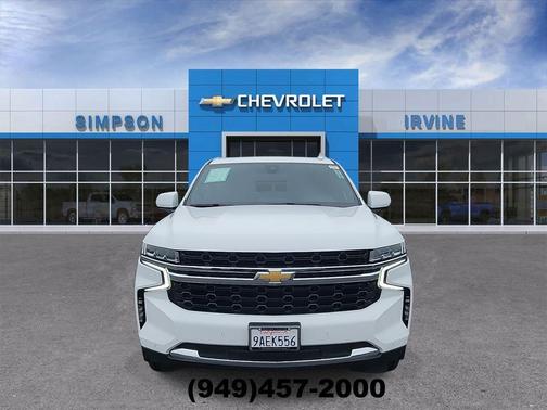 Summit White 2022 Chevrolet Tahoe LS