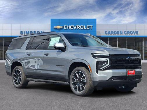 Sterling Gray Metallic 2026 Chevrolet Suburban RST
