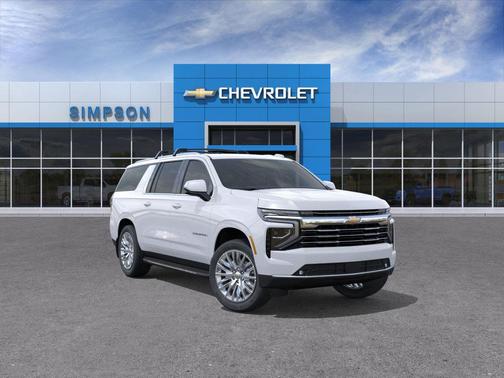 Summit White 2026 Chevrolet Suburban LT