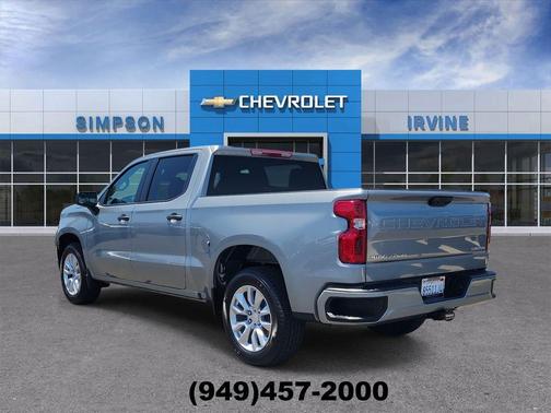 Sterling Gray Metallic 2026 Chevrolet Silverado 1500 Custom