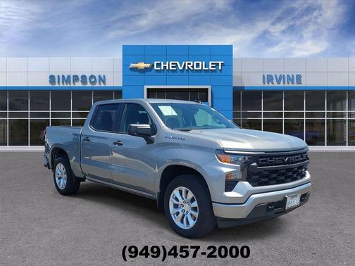 Sterling Gray Metallic 2026 Chevrolet Silverado 1500 Custom