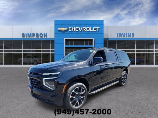 Black 2025 Chevrolet Suburban RST