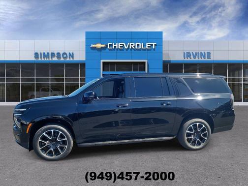 Black 2025 Chevrolet Suburban RST