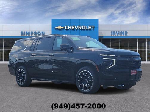 Black 2025 Chevrolet Suburban RST