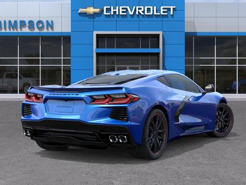Riptide Blue Metallic 2026 Chevrolet Corvette Stingray w/1LT