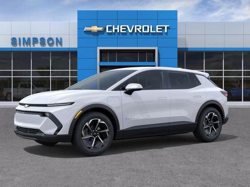Summit White 2026 Chevrolet Equinox EV LT