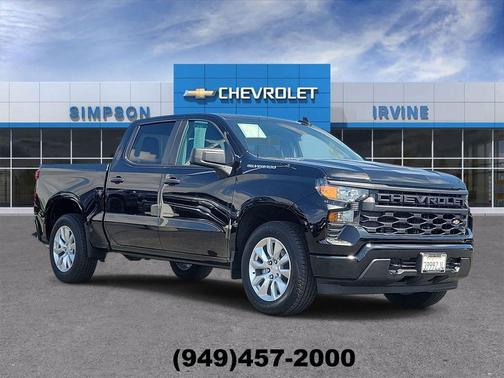 Black 2026 Chevrolet Silverado 1500 Custom