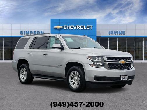Silver Ice Metallic 2015 Chevrolet Tahoe LT