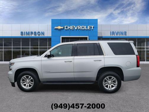 Silver Ice Metallic 2015 Chevrolet Tahoe LT