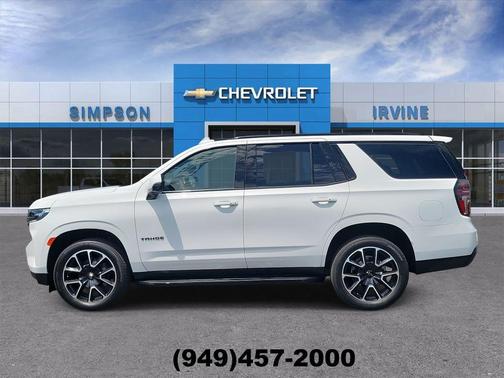 Summit White 2023 Chevrolet Tahoe 4WD RST