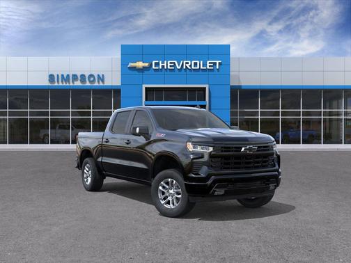 Black 2026 Chevrolet Silverado 1500 RST
