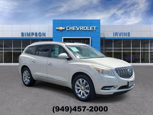 White Diamond Tricoat 2015 Buick Enclave Premium