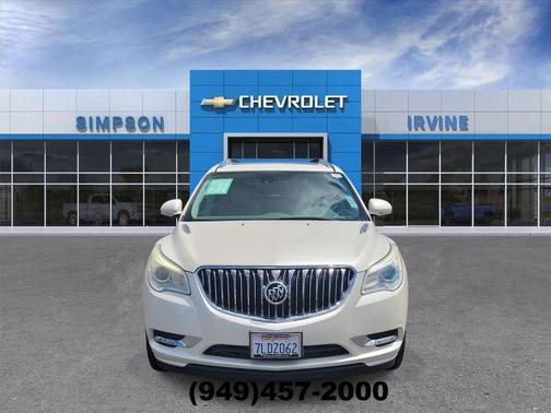 White Diamond Tricoat 2015 Buick Enclave Premium