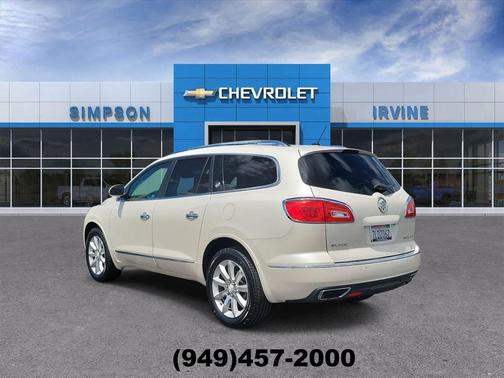 White Diamond Tricoat 2015 Buick Enclave Premium