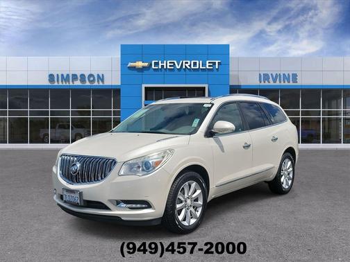 White Diamond Tricoat 2015 Buick Enclave Premium