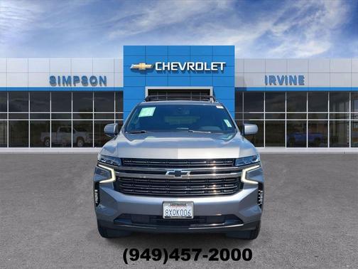 Satin Steel Metallic 2021 Chevrolet Tahoe 4WD RST