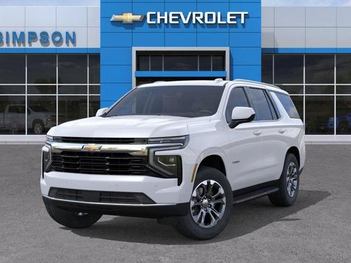 Summit White 2026 Chevrolet Tahoe LS