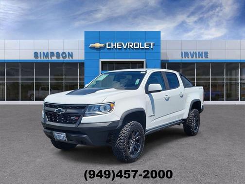 Summit White 2020 Chevrolet Colorado ZR2